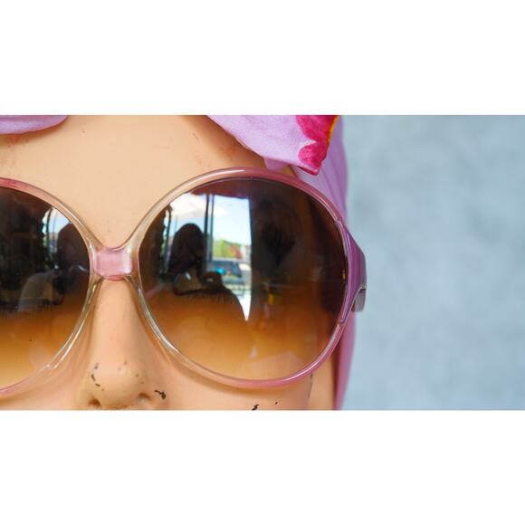 Vintage 1980s Sunglasses NOS Taiwan Multicolor Grandma Retro Festival Boho main image 7